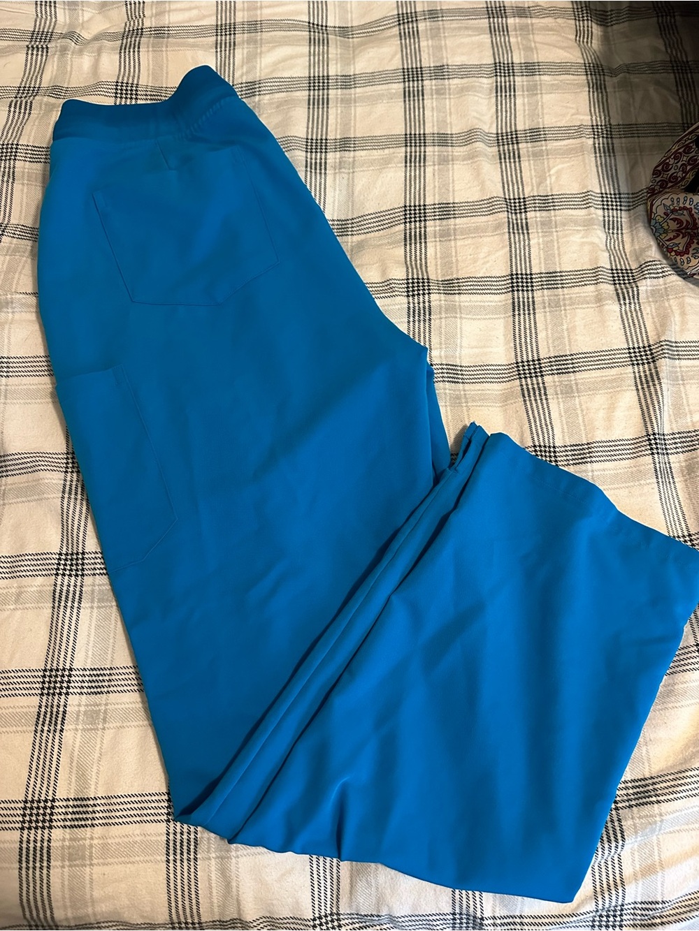 Women’s scrub set Mandala (electric blue)